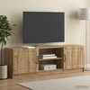 TV staliukas Televizoriaus spintelė 150 x 31 x 47 cm Artisano ąžuolo