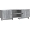 TV staliukas Televizoriaus spintelė 150 x 31 x 50 cm Pilka Sonoma