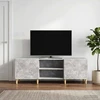 TV staliukas Televizoriaus spintelė 150 x 31 x 50 cm Betono pilka