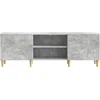 TV staliukas Televizoriaus spintelė 150 x 31 x 50 cm Betono pilka