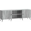 TV staliukas Televizoriaus spintelė 150 x 31 x 50 cm Pilka sonoma ąžuolo