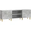 TV staliukas Televizoriaus spintelė 150 x 31 x 50 cm Betono pilka