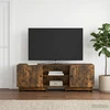 TV staliukas Televizoriaus spintelė 150 x 31 x 50 cm Dūminio ąžuolo