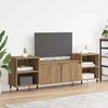 TV staliukas Televizoriaus spintelė 160 x 35 x 55 cm Amatininkų ąžuolas