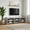 TV staliukas Televizoriaus spintelė 168 x 33 x 47 cm Betono pilka