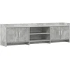 TV staliukas Televizoriaus spintelė 168 x 33 x 47 cm Betono pilka