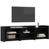 TV staliukas Televizoriaus spintelė 168 x 33 x 47 cm Juodojo ąžuolo
