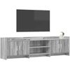 TV staliukas Televizoriaus spintelė 168 x 33 x 47 cm Pilka Sonoma