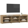 TV staliukas Televizoriaus spintelė 168 x 33 x 47 cm Artisano ąžuolo