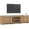 TV staliukas Televizoriaus spintelė 168 x 33 x 47 cm Artisano ąžuolo