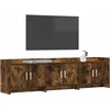 TV staliukas Televizoriaus spintelė 168 x 33 x 47 cm Dūminio ąžuolo
