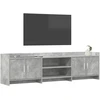 TV staliukas Televizoriaus spintelė 168 x 33 x 47 cm Betono pilka