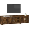 TV staliukas Televizoriaus spintelė 168 x 33 x 47 cm Dūminio ąžuolo