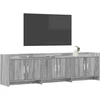TV staliukas Televizoriaus spintelė 168 x 33 x 47 cm Pilka Sonoma