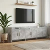TV staliukas Televizoriaus spintelė 168 x 33 x 47 cm Betono pilka