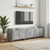 TV staliukas Televizoriaus spintelė 168 x 33 x 47 cm Pilka Sonoma