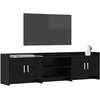 TV staliukas Televizoriaus spintelė 168 x 33 x 47 cm Juodojo ąžuolo