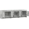 TV staliukas Televizoriaus spintelė 168 x 33 x 47 cm Betono pilka