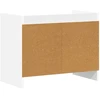 TV staliukas Televizoriaus spintelė 60 x 33 x 47 cm Balta Apdirbta mediena