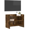 TV staliukas Televizoriaus spintelė 60 x 33 x 47 cm Dūminio ąžuolo