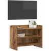 TV staliukas Televizoriaus spintelė 60 x 33 x 47 cm Sendintos medienos