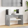 TV staliukas Televizoriaus spintelė 60 x 35 x 40 cm Betono pilka