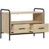 TV staliukas Televizoriaus spintelė 67,5 x 33 x 50 cm Sonoma ąžuolas