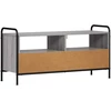 TV staliukas Televizoriaus spintelė 67,5 x 33 x 50 cm Pilka Sonoma
