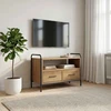 TV staliukas Televizoriaus spintelė 67,5 x 33 x 50 cm Artisano ąžuolo