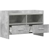 TV staliukas Televizoriaus spintelė 71,5 x 33 x 47 cm Betono pilka