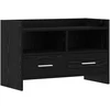 TV staliukas Televizoriaus spintelė 71,5 x 33 x 47 cm Juodojo ąžuolo