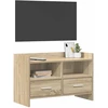 TV staliukas Televizoriaus spintelė 71,5 x 33 x 47 cm Sonoma ąžuolas