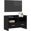 TV staliukas Televizoriaus spintelė 71,5 x 33 x 47 cm Juodojo ąžuolo