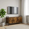 TV staliukas Televizoriaus spintelė 79,5 x 33 x 50 cm Dūminio ąžuolo