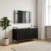 TV staliukas Televizoriaus spintelė 79,5 x 33 x 50 cm Juodojo ąžuolo