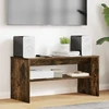 TV staliukas Televizoriaus spintelė 80 x 35 x 40 cm Rūkyta ąžuolas