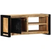 TV staliukas televizoriaus spintelė 80x30x35 cm Masyvus Rough Wood Mango
