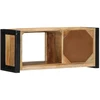TV staliukas televizoriaus spintelė 80x30x35 cm Masyvus Rough Wood Mango