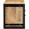 TV staliukas televizoriaus spintelė 80x30x35 cm Masyvus Rough Wood Mango