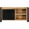 TV staliukas televizoriaus spintelė 80x30x40 cm Masyvus Rough Wood Mango