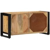 TV staliukas televizoriaus spintelė 80x30x40 cm Masyvus Rough Wood Mango