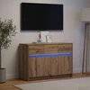 TV staliukas Televizoriaus spintelė 91 x 34 x 61 cm Artisano ąžuolo