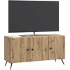TV staliukas Televizoriaus spintelė 99 x 34,5 x 50 cm Artisano ąžuolo