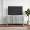 TV staliukas Televizoriaus spintelė 99 x 34,5 x 50 cm Pilka sonoma ąžuolo