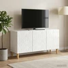 TV staliukas Televizoriaus spintelė 99 x 34,5 x 50 cm Itin blizgi balta