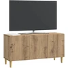 TV staliukas Televizoriaus spintelė 99 x 34,5 x 50 cm Artisano ąžuolo