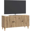 TV staliukas Televizoriaus spintelė 99 x 34,5 x 50 cm Artisano ąžuolo
