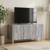 TV staliukas Televizoriaus spintelė 99 x 34,5 x 50 cm Pilka Sonoma