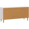 TV staliukas Televizoriaus spintelė 99 x 34,5 x 50 cm Itin blizgi balta