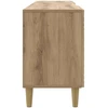 TV staliukas Televizoriaus spintelė 99 x 34,5 x 50 cm Artisano ąžuolo